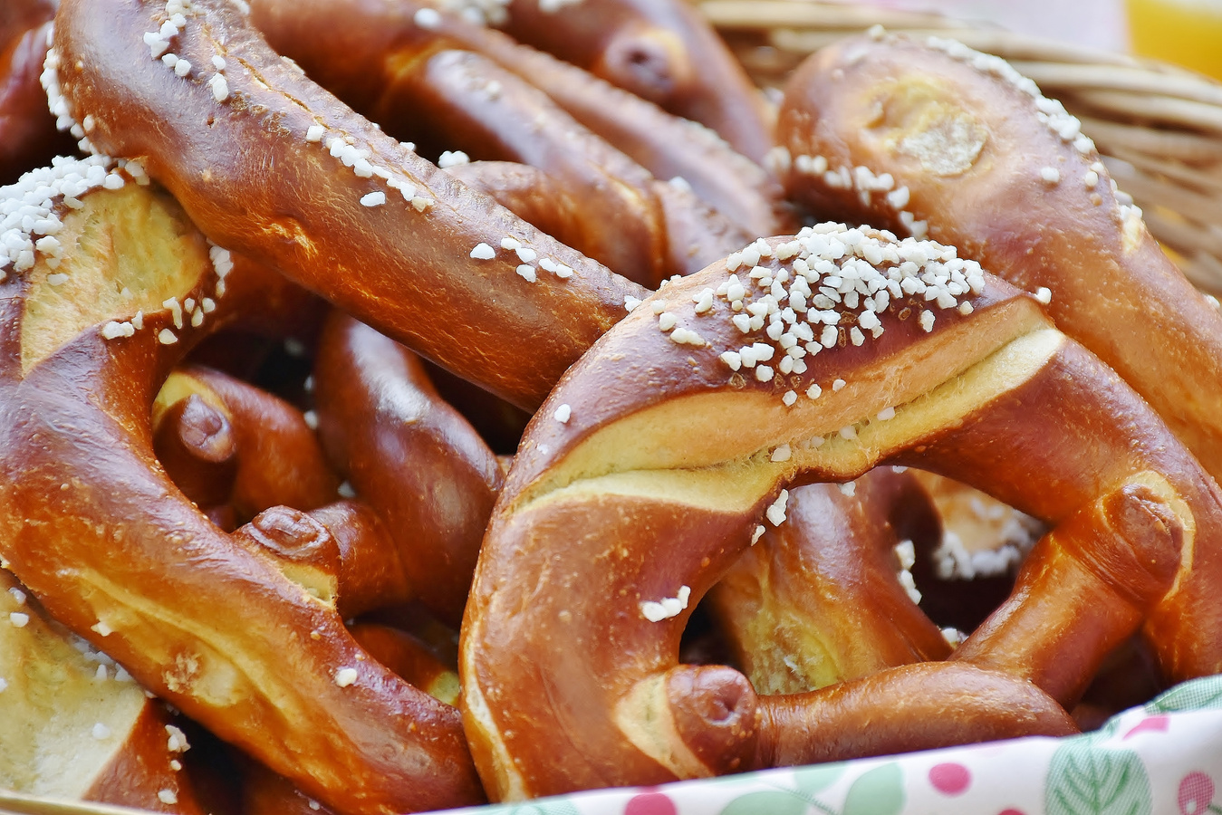 Freshly Baked Pretzels